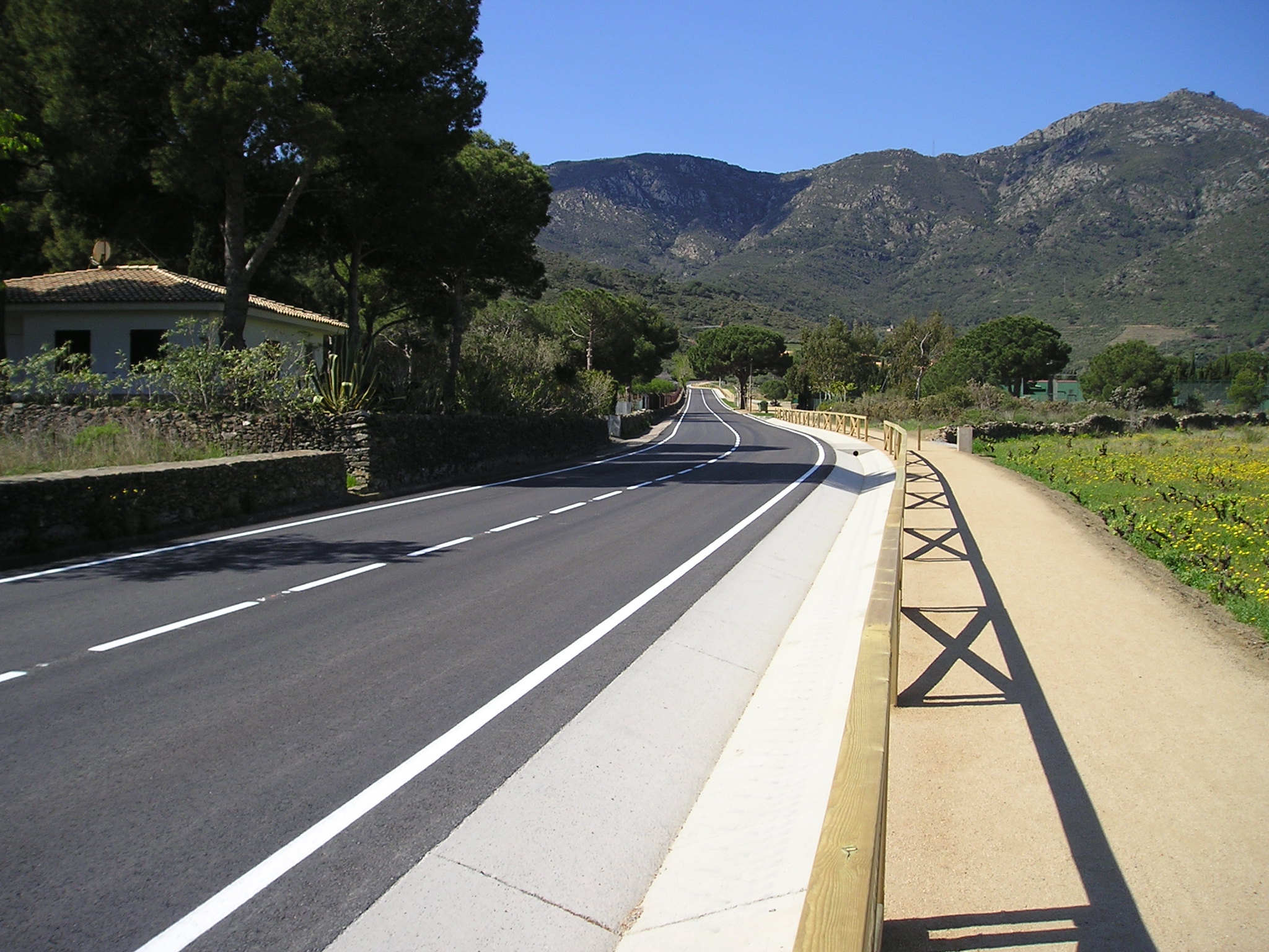 Carretera Selva de Mar - Obra Civil Mas Pau SL