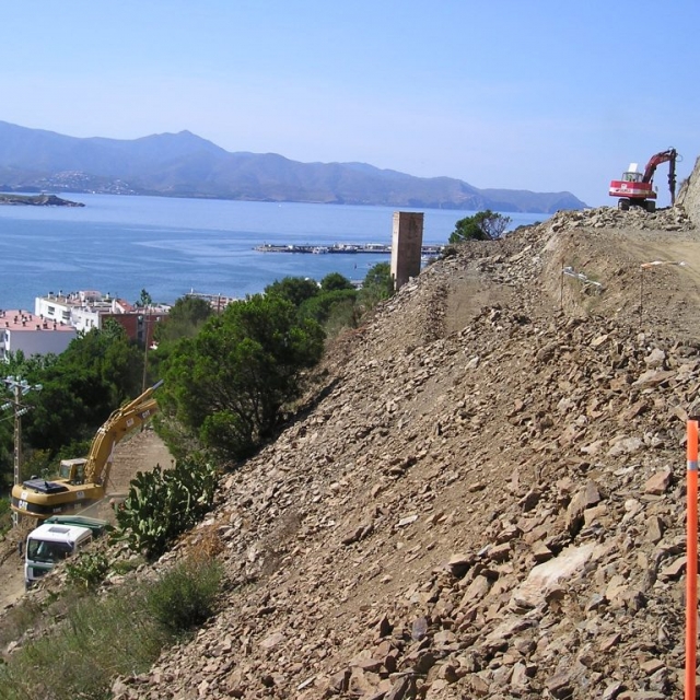 Excavació Port de la Selva - Obra Civil Mas Pau SL