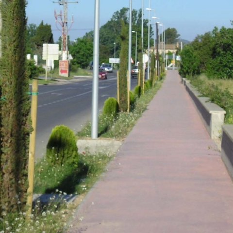 Carril bici l'Escala